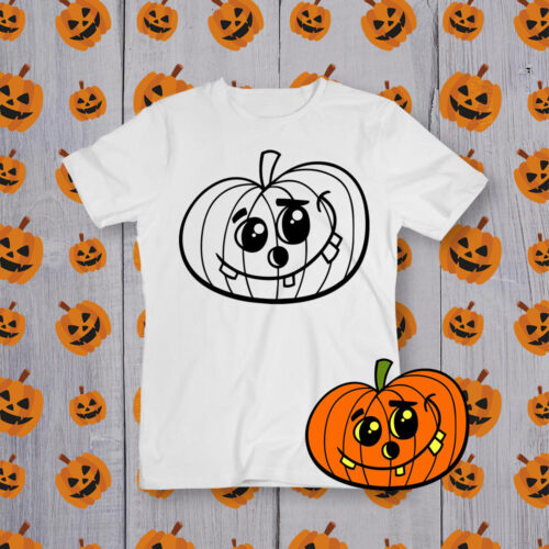 Футболка розмальовка Хеллоуїн