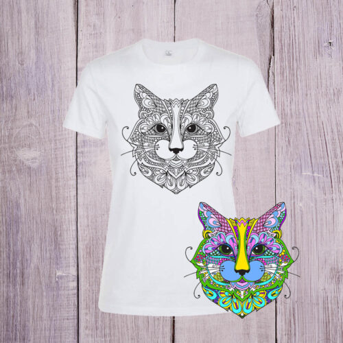 Футболка розмальовка Антистрес №11