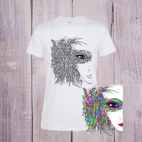 Футболка розмальовка Антистрес №5