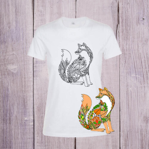 Футболка розмальовка Антистрес №7