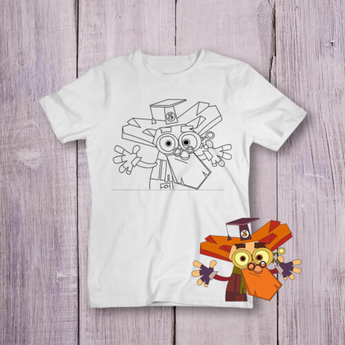Футболка розмальовка Фіксіки №2