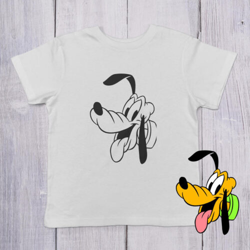 Футболка розмальовка Плуто №6