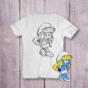 Футболка розмальовка Смурфіки №2