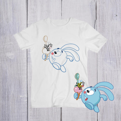 Футболка розмальовка Крош