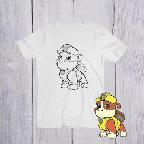 Футболка розмальовка Кріпиш