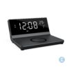 Бездротовий зарядний пристрій з годинником Cyber